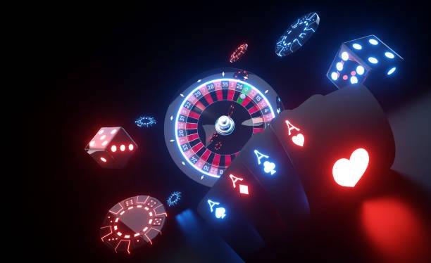 Live dealer casino table with professional studio setup
