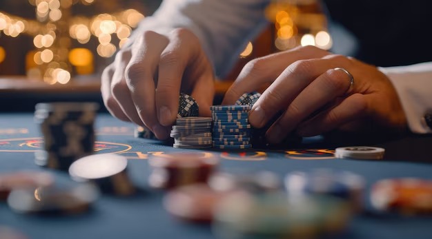 Live Sic Bo Dadu dealer rolling dice on sugarslot308 mobile platform